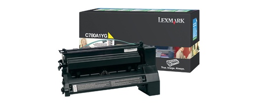 [1142301] LEXMARK - Toner Laser ORIGINALES Amarillo (Ref.C780A1YG)