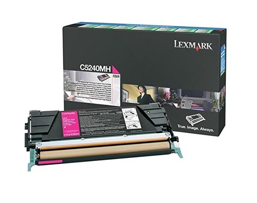 [1142059] LEXMARK - Toner Laser ORIGINALES Magenta (Ref.C5240MH)