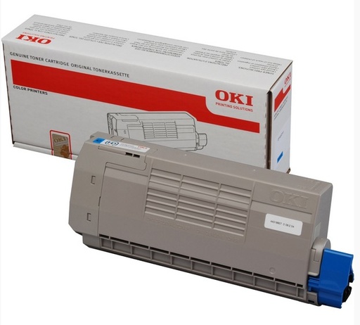 [1401078] OKI - Toner Laser ORIGINALES Cyan (Ref.44318607)