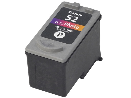[9037855] CANON - Cartuchos ORIGINALES Inyección De Tinta CL-52 Cyan/magenta/Amarillo (Ref.0619B001)