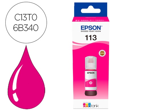 [2160806] EPSON - Ink-jet ecotank 113 series magenta (Ref. C13T06B340)