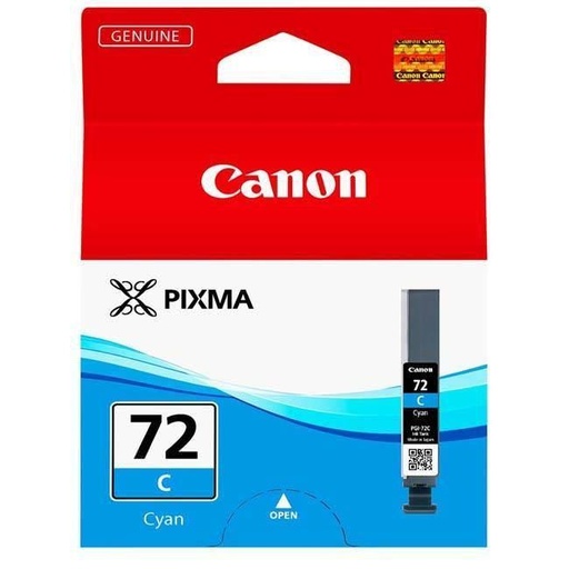 [1408928] CANON - Cartuchos ORIGINALES Inyección De Tinta 72 Cyan (Ref.6404B001)