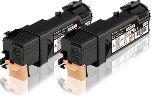 [1404725] EPSON - Toner Laser ORIGINALES 0631 Negro PACK 2 0 (Ref.C13S050631)