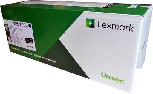 [1409697] LEXMARK - Toner Laser ORIGINALES 522 Negro (Ref.52D2000)