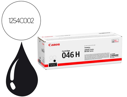 [9161652] CANON - Toner 046hbk lbp650 mfc730 negro (Ref. 1254C002)