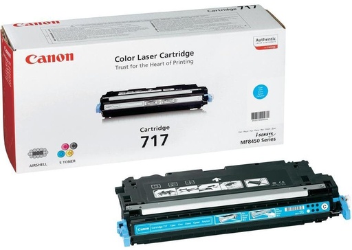 [1325032] CANON - Toner Laser 717C Cyan AA (Ref.2577B002)