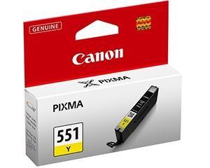 [1214935] CANON - Cartuchos ORIGINALES Inyección De Tinta 551-Y Amarillo (Ref.6511B001)