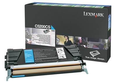 [1324158] LEXMARK - Toner Laser ORIGINALES Cyan (Ref.C5200CS)
