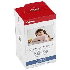 [9925954] CANON - KIT IMPRESION FOTOGRAFICO SELPHY KP108IN MULTIPACK AMARILLO CIAN MAGENTA + 108 HOJAS PAPEL (Ref.3115B001)