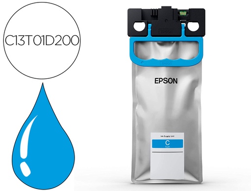 [2161033] EPSON - Ink-jet workforce pro wf-c529r / c579r cian xxl ink 20k (Ref. C13T01D200)