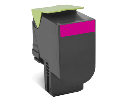 [1409620] LEXMARK - Toner Laser ORIGINALES 802SM Magenta Para CX510/410 y 310 2000 paginas (Ref.80C2SM0)