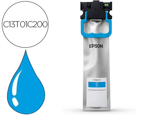 [2161032] EPSON - Ink-jet workforce pro wf-c529r / c579r cian xl ink 5k (Ref. C13T01C200)