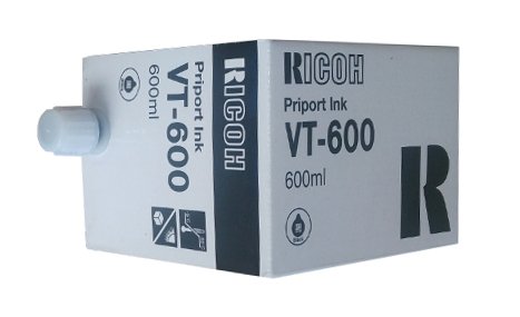 [1132115] RICOH - Cartuchos ORIGINALES Inyección De Tinta VT-600 Negro Pack 5 0 (Ref.817101)