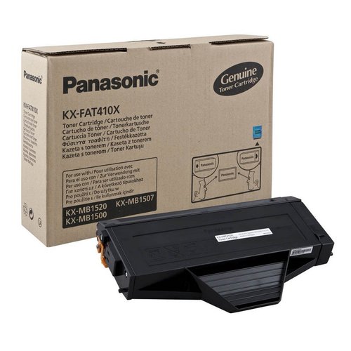 [1221592] PANASONIC - Toner Laser ORIGINALES Negro Para KX-MB1500 y 1520 2500 paginas (Ref.KX-FAT410X)