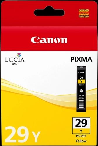 [1405740] CANON - Cartuchos ORIGINALES Inyección De Tinta 29 Amarillo (Ref.4875B001)