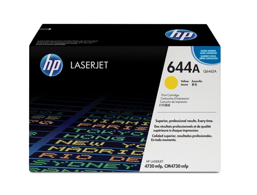 [1241303] HP ( HEWLETT PACKARD ) - Toner Laser ORIGINALES 644A Amarillo 12.000pg (Ref.Q6462A)