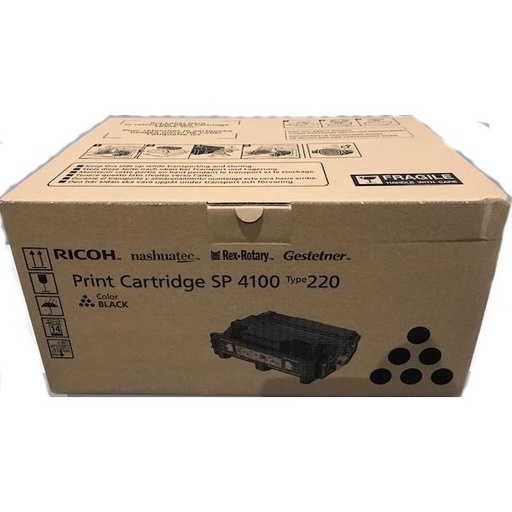 [1140065] RICOH - Toner Laser ORIGINALES Type SP4100 Negro 407008 (Ref.407649)