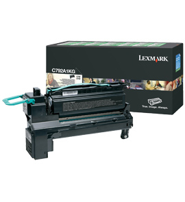 [1215035] LEXMARK - Toner Laser ORIGINALES C792 Negro 6.000pg (Ref.C792A1KG)