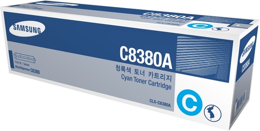[1325776] SAMSUNG - Toner Laser ORIGINALES C8380A Cyan (Ref.CLX-C8380A/ELS)