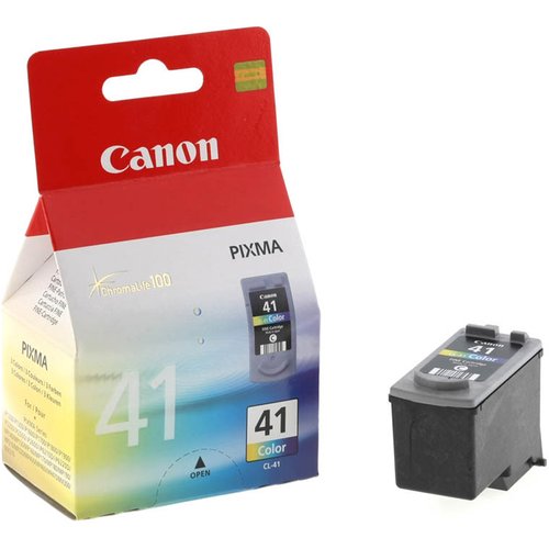 [1417125] CANON - Cartuchos ORIGINALES Inyección De Tinta CL-41 TRICL (Ref.0617B032)