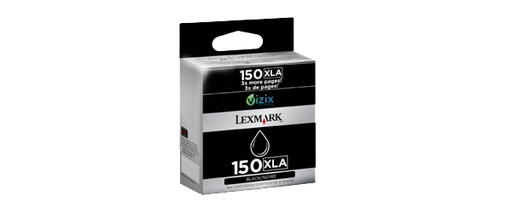 [1405424] LEXMARK - Cartuchos ORIGINALES Inyección De Tinta 150XLA Negro (Ref.14N1636)