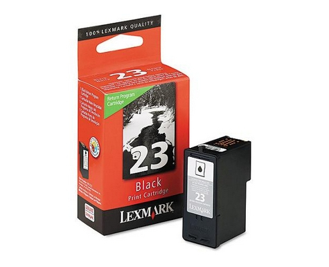 [9038811] LEXMARK - Cartuchos ORIGINALES Inyección De Tinta 23 Negro (Ref.18C1523E)