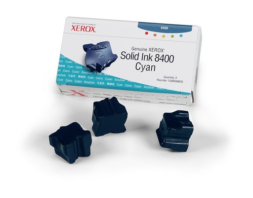 [1416595] XEROX - OFFICE - Tinta SOLIDA CYAN PK3 (Ref.108R00605)