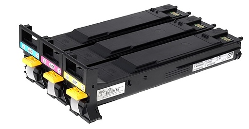 [1324757] KONICA MINOLTA - Toner Laser ORIGINALES Tricolor Compatible Magicolor 4650/4690 (Ref.A0DKJ52)