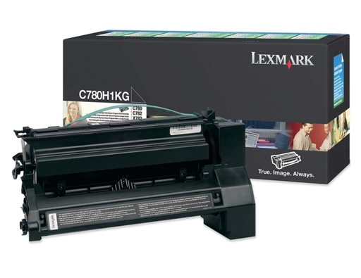 [1140314] LEXMARK - Toner Laser ORIGINALES Negro (Ref.C780H1KG)