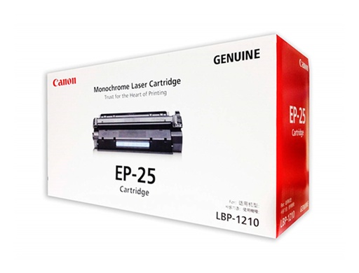 [1141907] CANON - Toner Laser ORIGINALES EP-25 Negro (Ref.5773A004)