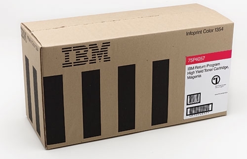 [1318295] IBM - Toner Laser ORIGINALES IC1354 Amarillo 6.000pg (Ref.75P4054)