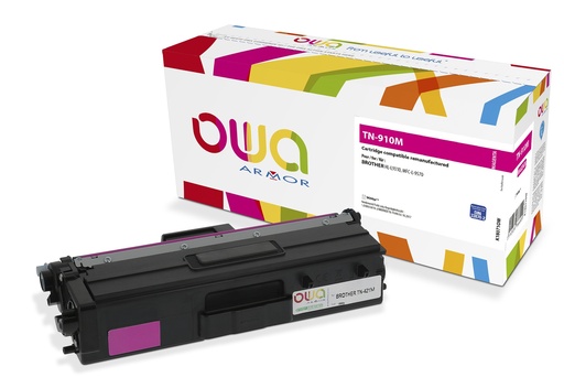 [4044120] ARMOR - OWA - Toner REMANUFACTURADO MAGENTA para BROTHER HL-L9310, MFC-L-9570 TN910M (Ref.K18071OW)