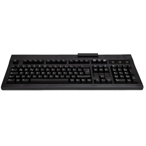 [K104S-SUI3SES] CHERRY - Teclado mecánico con lector de CHIP y Banda Magnética (Ref.K104S-SUI3SES)