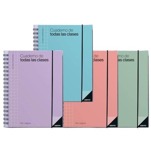 ADDITIO - CUADERNO PROFESOR TODAS LAS CLASES 225x310 D/P SURTIDO (Ref.P232)