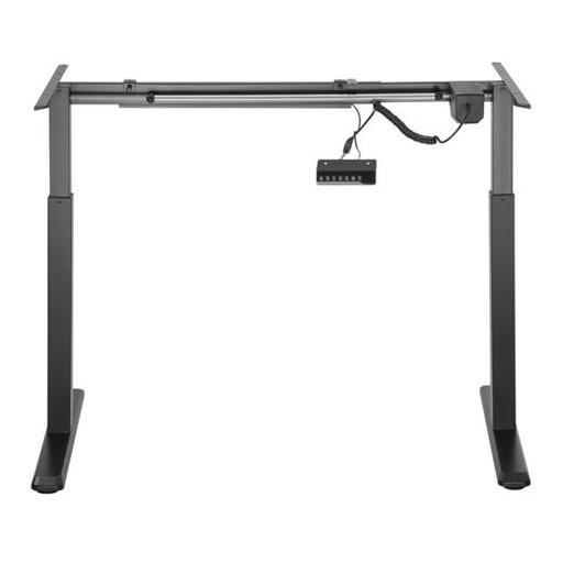 AISENS - BASTIDOR DE ESCRITORIO MOTORIZADO, ALTURA AJUSTABLE CON PANEL DE CONTROL, 80KG, NEGRO (Ref.DF01B-079)