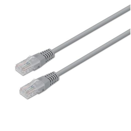 AISENS - CABLE DE RED LATIGUILLO RJ45 LSZH CAT.6 UTP AWG24, GRIS, 15M (Ref.A135-0272)