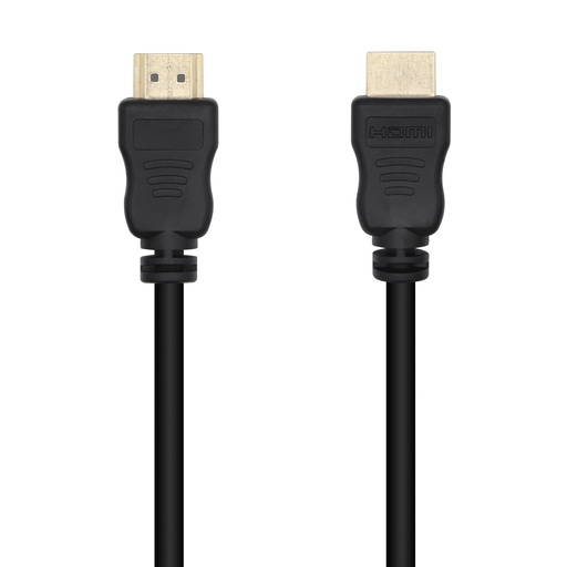 AISENS - CABLE HDMI V1.4 ALTA VELOCIDAD 14+1 CCS, A/M-A/M, NEGRO, 1.0M (Ref.A119-0528)