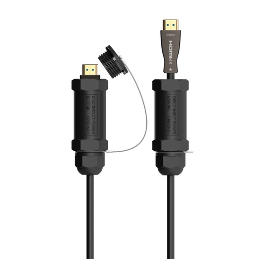 AISENS - CABLE HDMI V2.1 AOC CON ARMADURA ULTRA ALTA VELOCIDAD / HEC 8K@60HZ 4K@120HZ 4:4:4 48GBPS, (Ref.47843)
