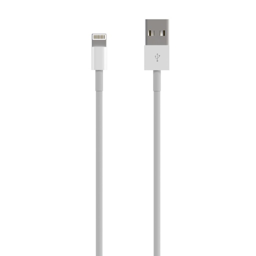 AISENS - Cable LIGHTNING a USB 2.0, LIGHTNING/M-USB A/M, blanco, 0.5m (Ref.A102-0542)
