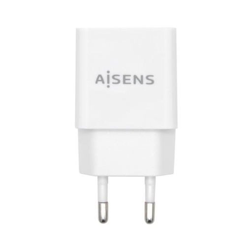 AISENS - CARGADOR USB 10W ALTA EFICIENCIA 5V/2A BLANCO (Ref.A110-0526)