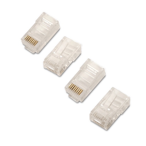 AISENS - CONECTOR RJ45 8 HILOS CAT.5E AWG24 (10 UDS) (Ref.A138-0290)