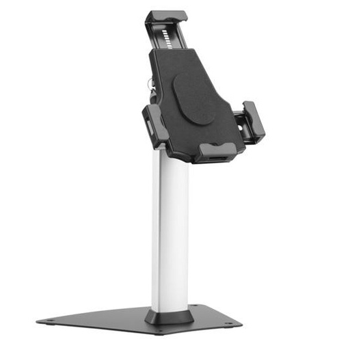 AISENS - Soporte antirobo de sobremesa ajustable (1 pivote) para tablet, negro (Ref.MS1P03-113)