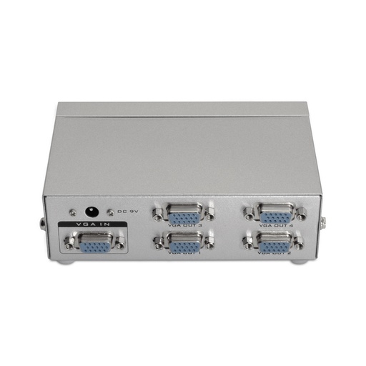 AISENS - SVGA DUPLICADOR PARA 4 MONITORES CON ALIMENTACIÓN (Ref.A116-0085)