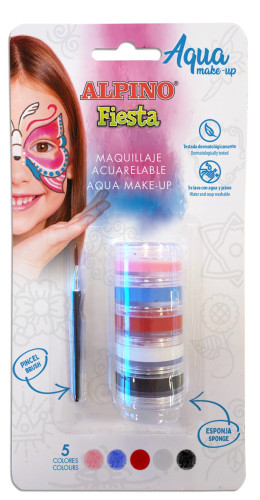 ALPINO - MAQUILLAJE PALETA ACUARELABLE AQUA MAKE-UP C/SURTIDOS (Ref.DL000621)