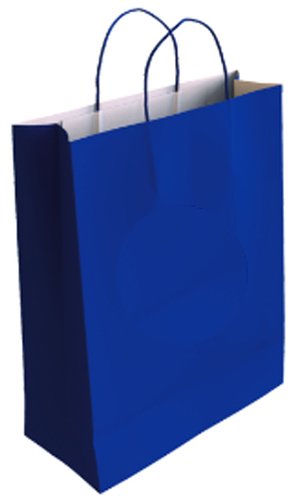 ANDINA - BOLSA PAPEL KRAFT BLANCO 18x24 AZUL P/50 (Ref.2004095)