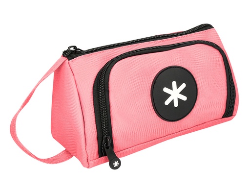 ANTARTIK - BOLSO ESCOLAR PORTATODO CON BOLSILLO DELANTERO DESPLEGABLE COLOR CORAL 110X85X200 MM (Ref.TK45)