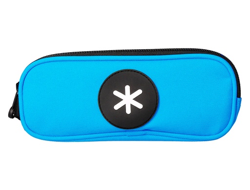 ANTARTIK - BOLSO ESCOLAR PORTATODO DOBLE CREMALLERA COLOR AZUL 210X60X80 MM (Ref.TK02)