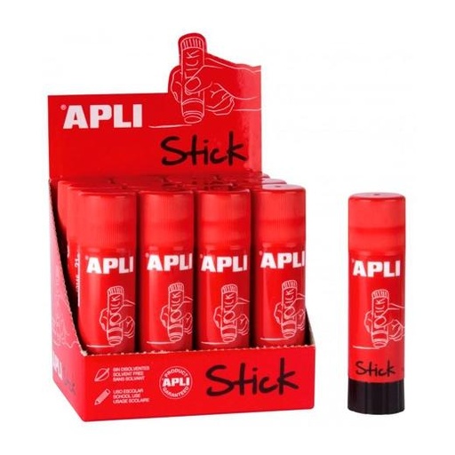 APLI - BARRA DE PEGAMENTO ADHESIVO PERMANENTE 40GR -12U- (Ref.12147)