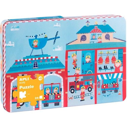 APLI - PUZZLE EDUCATIVO ESTACION BOMBEROS (Ref.19014)