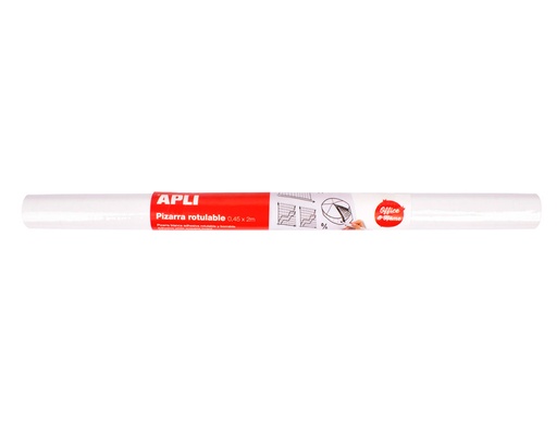 APLI - ROLLO PIZARRA BLANCA 45X200CM ADHESIVO (Ref.10961)
